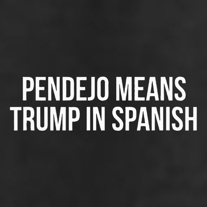 Mexican Protest Pendejo Means Trump In Spanish 7 Panel Mesh Trucker Snapback Hat