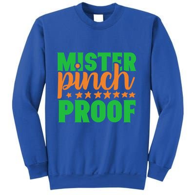 Mr Pinch Proof Funny St Patricks Day Lucky Green And Orange Great Gift Sweatshirt