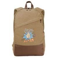 Marcus Pork Please Excuse My Poor Eye Contact IM Infected With Autism Cotton Canvas Backpack