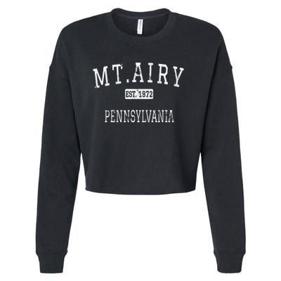 Mt.Airy Pennsylvania Philadelphia PA Vintage Cropped Pullover Crew