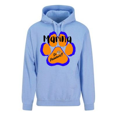 Marina Pointer Pride Spirit Day Unisex Surf Hoodie