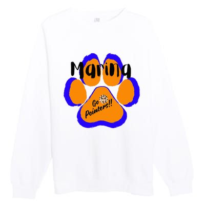 Marina Pointer Pride Spirit Day Premium Crewneck Sweatshirt