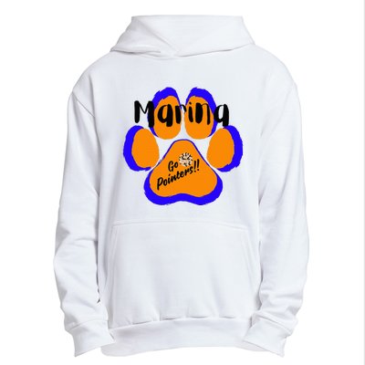 Marina Pointer Pride Spirit Day Urban Pullover Hoodie