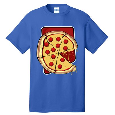 Missing Piece Pizza Slice Matching Couple Valentine's Day Gift Tall T-Shirt