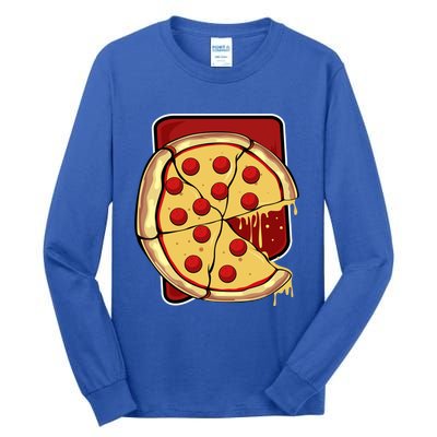 Missing Piece Pizza Slice Matching Couple Valentine's Day Gift Tall Long Sleeve T-Shirt