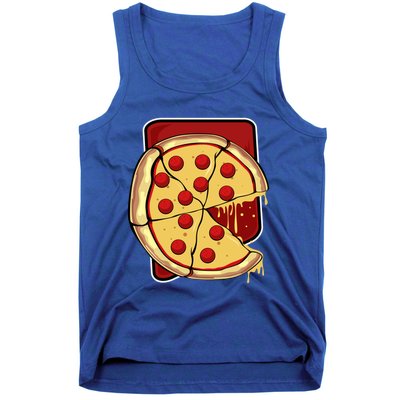 Missing Piece Pizza Slice Matching Couple Valentine's Day Gift Tank Top