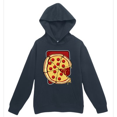 Missing Piece Pizza Slice Matching Couple Valentine's Day Gift Urban Pullover Hoodie