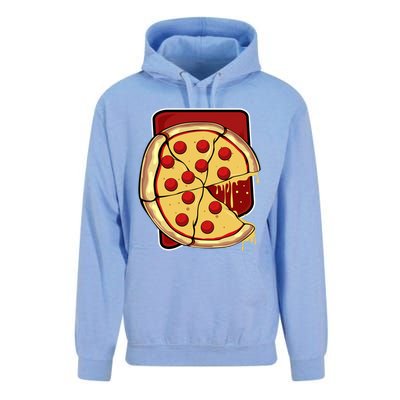 Missing Piece Pizza Slice Matching Couple Valentine's Day Gift Unisex Surf Hoodie