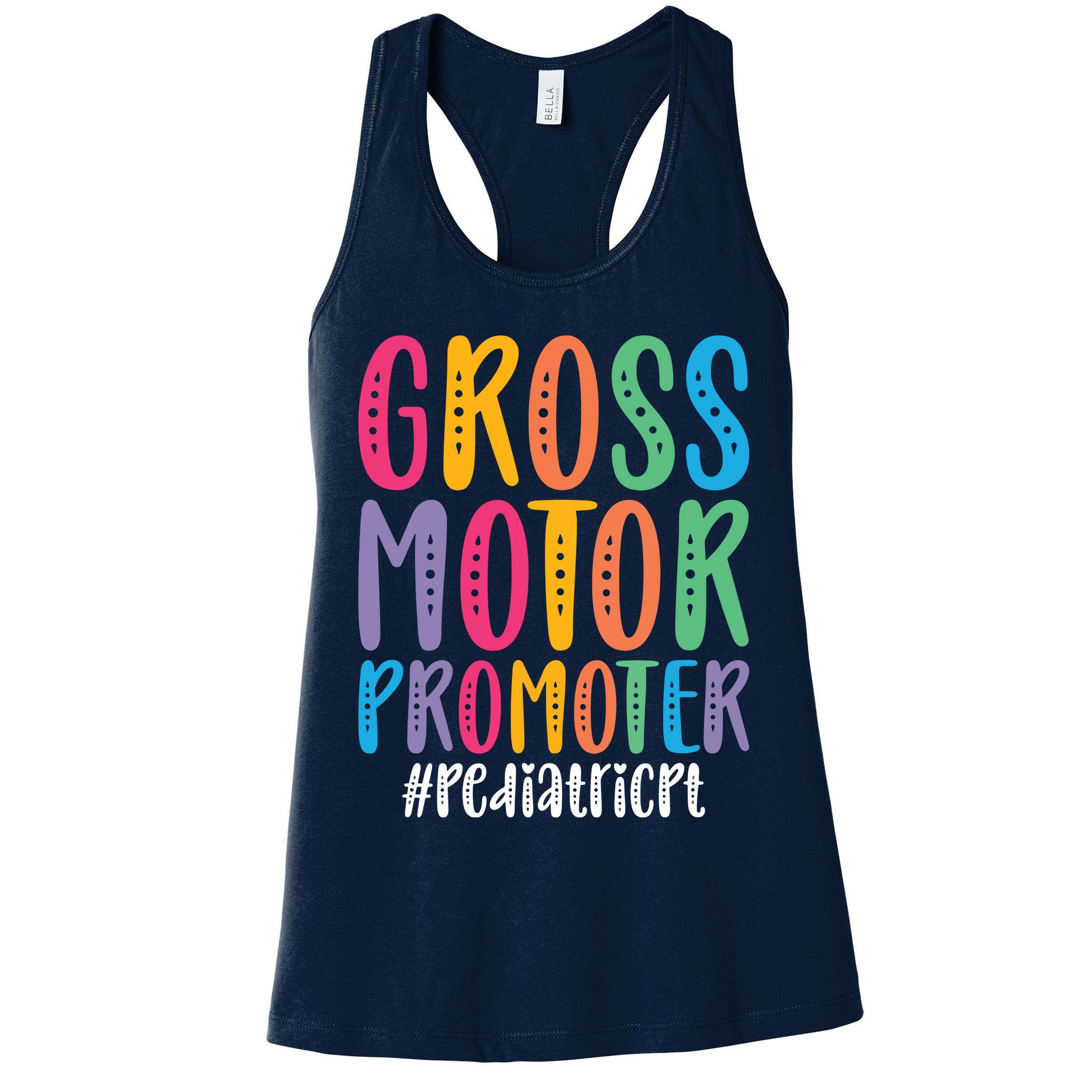 Motor Promoter Pediatric PT Pediatric Physical Therapy Womens Tank Top