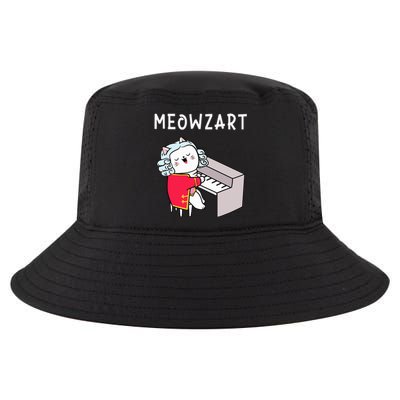 Meowzart Piano Player Pianist Classical Music Lover Cool Comfort Performance Bucket Hat