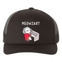 Meowzart Piano Player Pianist Classical Music Lover Yupoong Adult 5-Panel Trucker Hat