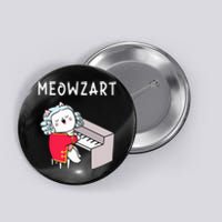 Meowzart Piano Player Pianist Classical Music Lover Button