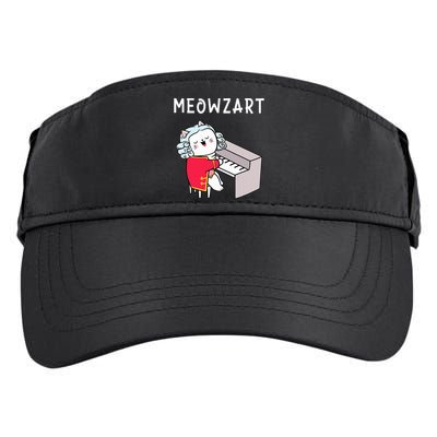 Meowzart Piano Player Pianist Classical Music Lover Adult Drive Performance Visor