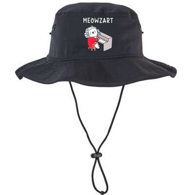 Meowzart Piano Player Pianist Classical Music Lover Legacy Cool Fit Booney Bucket Hat