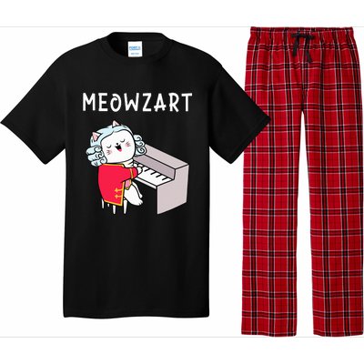 Meowzart Piano Player Pianist Classical Music Lover Pajama Set