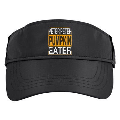 M.ens Peter Pumpkin Eater Halloween Funny Distressed Adult Drive Performance Visor