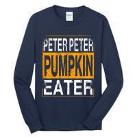 M.ens Peter Pumpkin Eater Halloween Funny Distressed Tall Long Sleeve T-Shirt