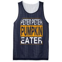 M.ens Peter Pumpkin Eater Halloween Funny Distressed Mesh Reversible Basketball Jersey Tank