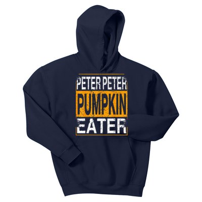 M.ens Peter Pumpkin Eater Halloween Funny Distressed Kids Hoodie