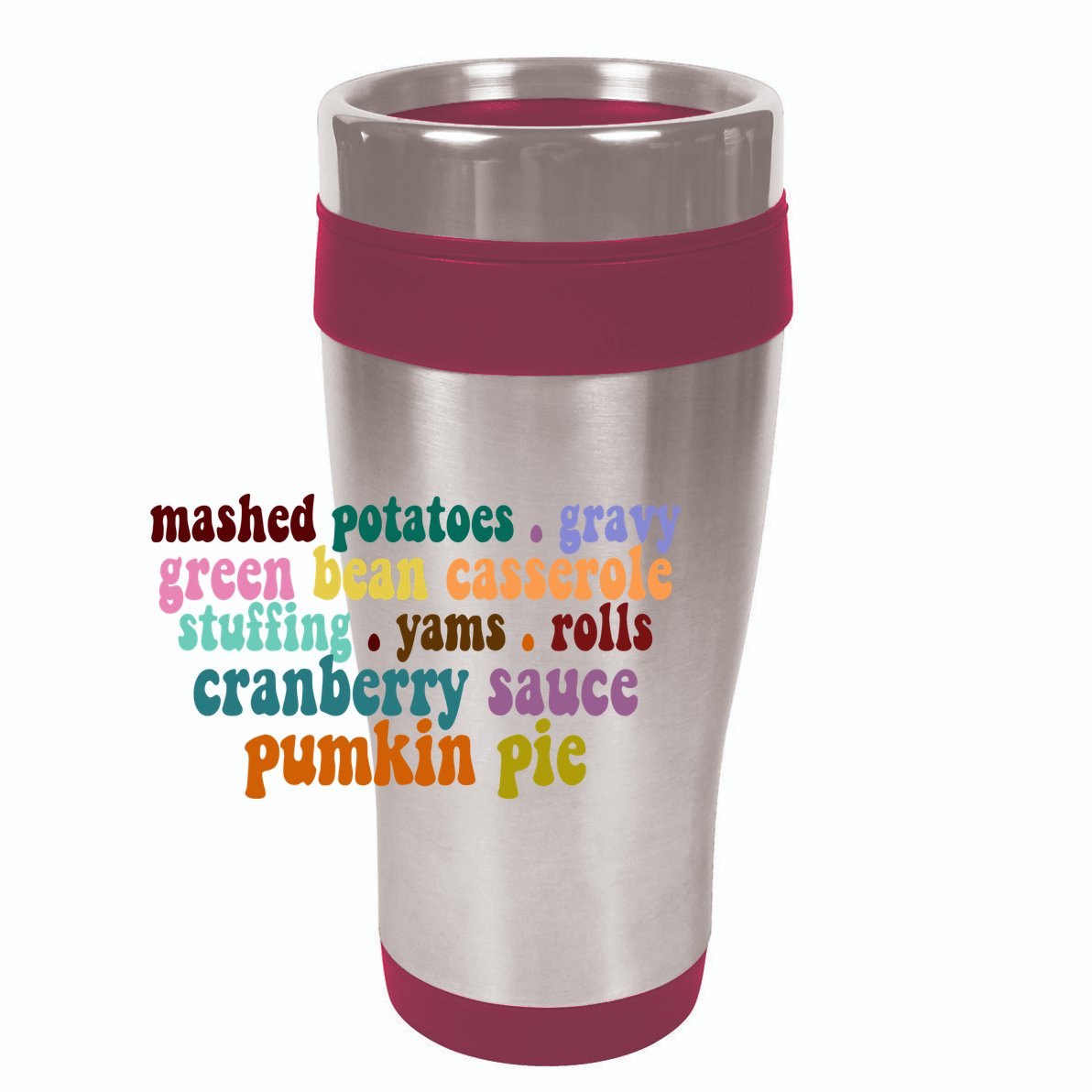 Mashed Potatoes Pumpkin Pie Holiday Food Lover 15oz Campfire Ceramic Mug
