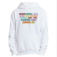 Mashed Potatoes Pumpkin Pie Holiday Food Lover Urban Pullover Hoodie