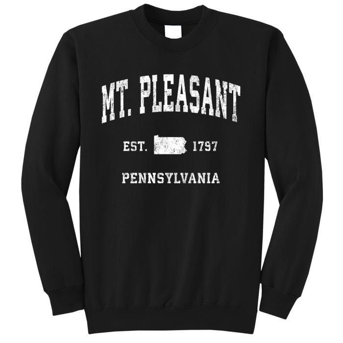 Mt. Pleasant Pennsylvania Pa Vintage Athletic Sports Sweatshirt