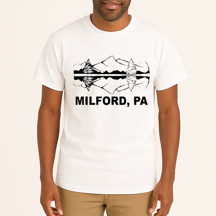 Milford PA Pennsylvania Tall T-Shirt
