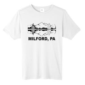 Milford PA Pennsylvania Tall Fusion ChromaSoft Performance T-Shirt