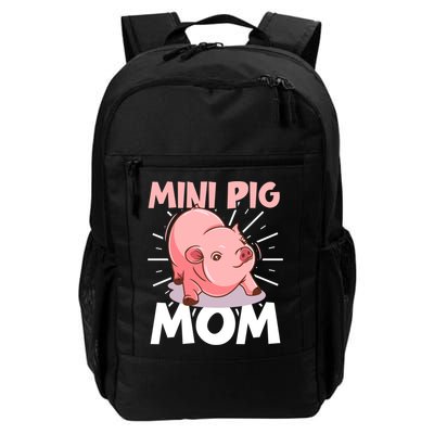 Mini Pig Piglet Swine Farm Animal Piggy Cute Pig Mom Gift Backpack