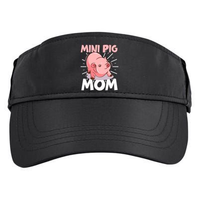 Mini Pig Piglet Swine Farm Animal Piggy Cute Pig Mom Gift Adult Drive Performance Visor