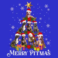 Merry Pitmas Pitbull Dog Ugly Christmas Sweater Tree Dogs Cute Gift Bag