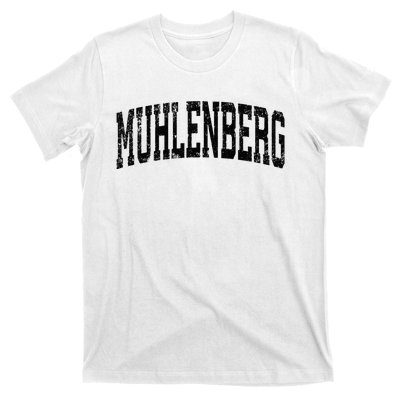 Muhlenberg Pennsylvania PA Vintage Athletic Sports Black Des T-Shirt