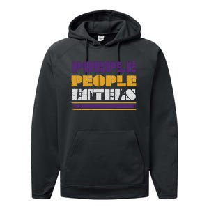 Minnesota Purple People Eaters Performance Fleece Hoodie