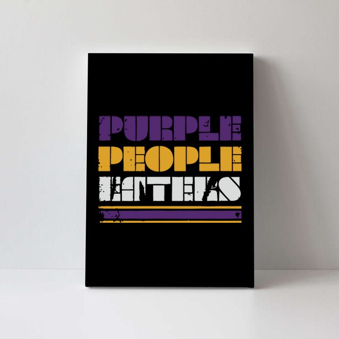 Minnesota Purple People Eaters Canvas