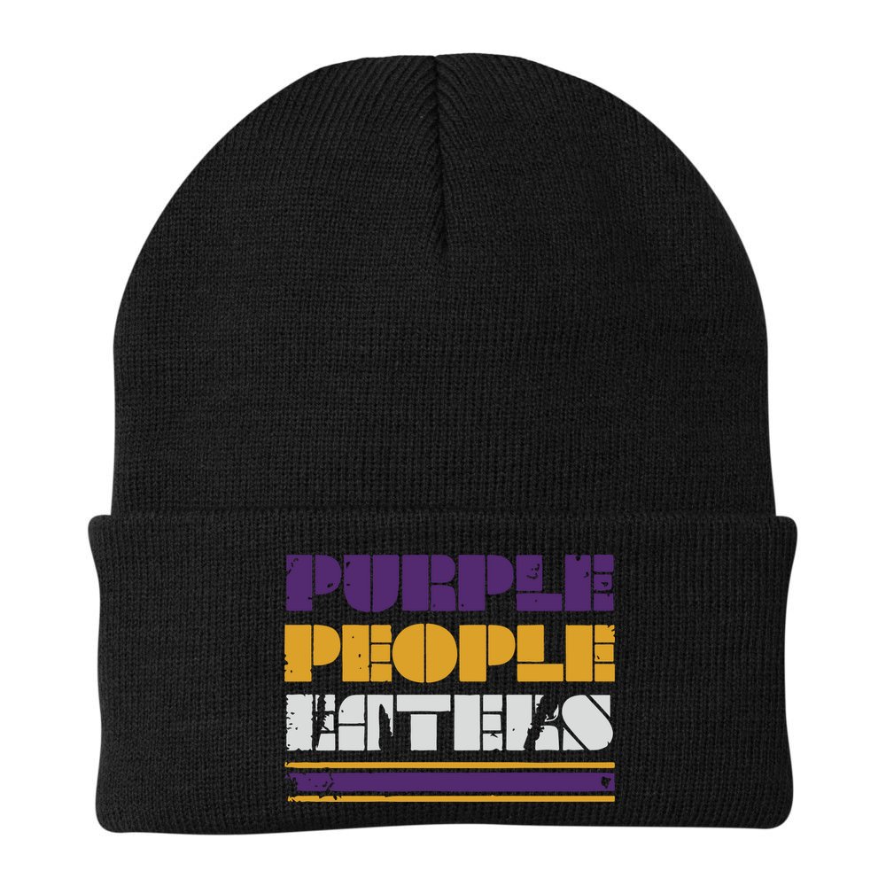 Minnesota Purple People Eaters Beanie