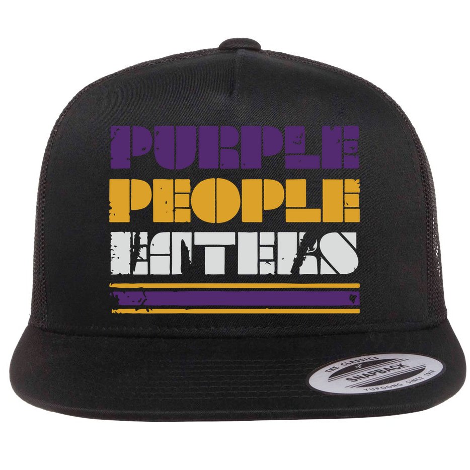 Minnesota Purple People Eaters Flat Bill Trucker Hat