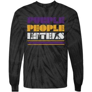 Minnesota Purple People Eaters Tie-Dye Long Sleeve Shirt