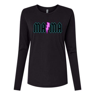 Mama Pocket Print The Motherhood Gets It All Done Womens Cotton Relaxed Long Sleeve T-Shirt