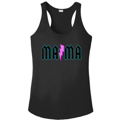 Mama Pocket Print The Motherhood Gets It All Done Ladies PosiCharge Competitor Racerback Tank