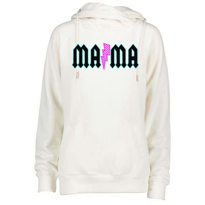 Mama Pocket Print The Motherhood Gets It All Done Womens Funnel Neck Pullover Hood