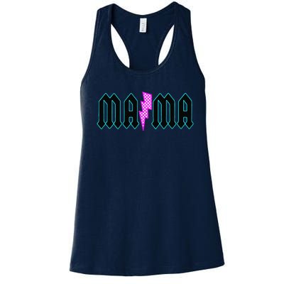 Mama Pocket Print The Motherhood Gets It All Done Women's Racerback Tank