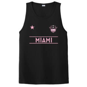 Miami Pink Palm Designer Badge PosiCharge Competitor Tank