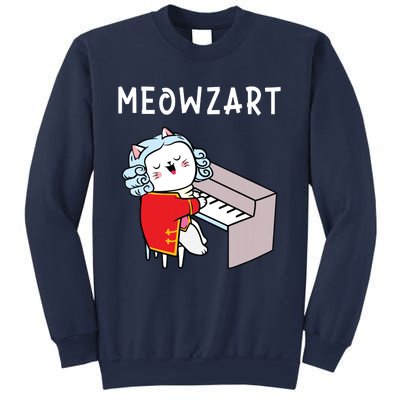 Meowzart Piano Player Pianist Classical Music Lover Sweatshirt