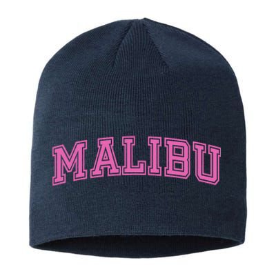 Malibu Pink Retro Sustainable Beanie