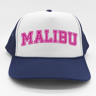 Malibu Pink Retro Trucker Hat