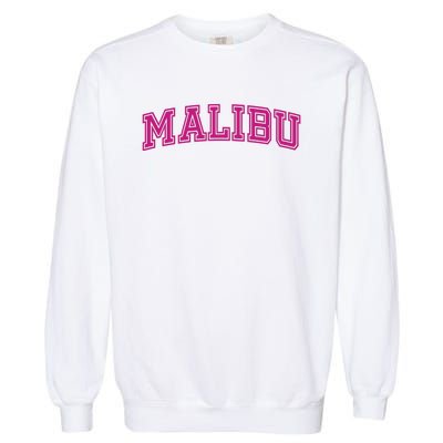 Malibu Pink Retro Garment-Dyed Sweatshirt