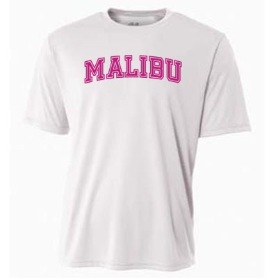 Malibu Pink Retro Cooling Performance Crew T-Shirt