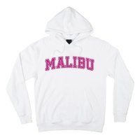 Malibu Pink Retro Hoodie