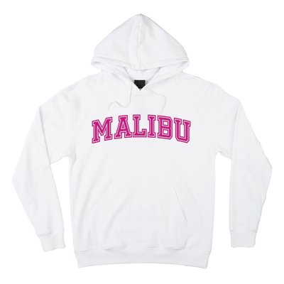 Malibu Pink Retro Hoodie