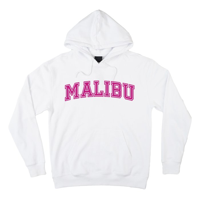 Malibu Pink Retro Hoodie